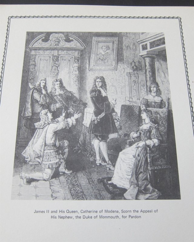 Barbuda kings and Queens of England on page