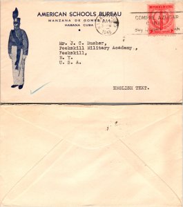 1945 Cuba Advertisement to United States ( Postal History ), 1945