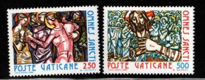 VATICAN Scott 679-680 MNH** 1980 Communion of Saints set