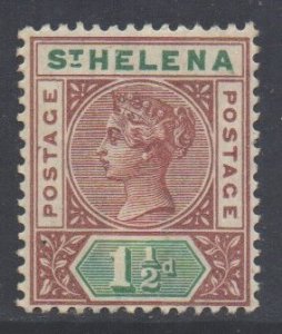 Saint Helena Scott 42 - SG48, 1890 Victoria 1.1/2d MH*