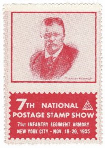 (I.B) US Cinderella : National Postage Stamp Show (New York 1955)