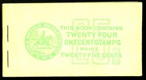 U.S. #804b BOOKLET 