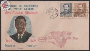 Cuba 1952 Scott 471-472 | First Day Cover | CU10173
