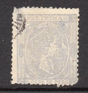 Philippines 1870s Classic Alfonso Used Value 0.0625P. 182370