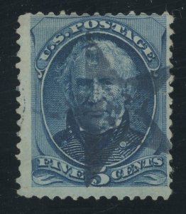 USA 179 - 5 cent Taylor - Fine used with 5 point star fancy cancel
