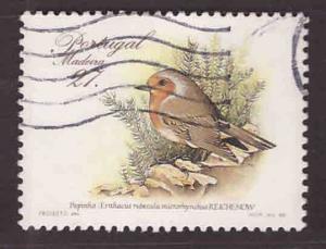 MADEIRA Scott 123 Used Bird stamp