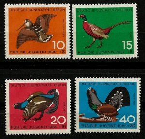 Berlin 1965 - Birds MNH set # 9NB29-9NB32