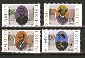 Samoa 279-282 MNH