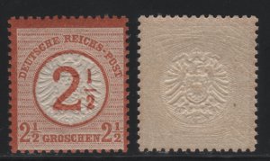 Germany 27 2 1/2 Gr. Imperial Eagle NH