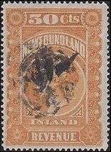 NEWFOUNDLAND REVENUE #NFR4 USED (1)