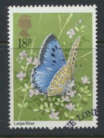 Great Britain  SG 1152 SC# 942 Used / FU with First Day Cancel - Butterflies