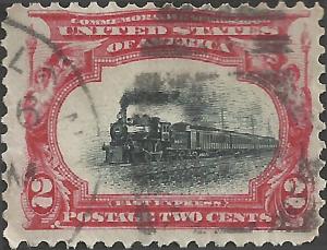 # 295 Used Carmine And Black Empire State Express Locomotive