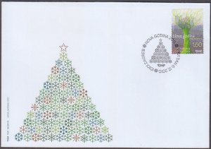 CROATIA Sc # 789 FDC - NEW YEARS