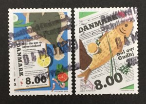 Denmark 2016 #1733-4, Nordic Food Culture, Used.