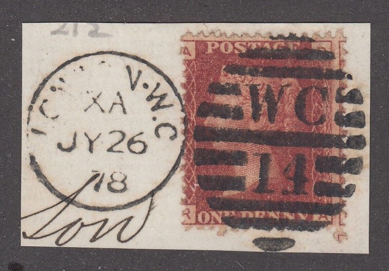 Great Britain #33 Used - PL212. JY 26, 78