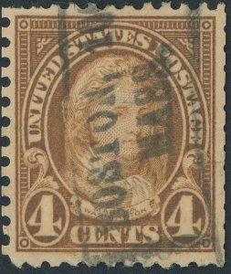 US 636 3 cent General Issue; Martha Washington; Used -- See details and scans