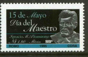 MEXICO 1913, TEACHERS DAY, IGNACIO ALTAMIRANO. MINT, NH. VF. (69)