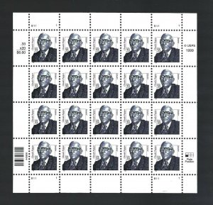 3426  Claude Pepper Sheet MNH-VF
