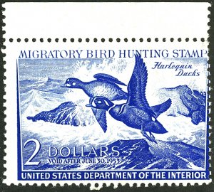 U.S. #RW19 MINT MARGIN SINGLE OG NH