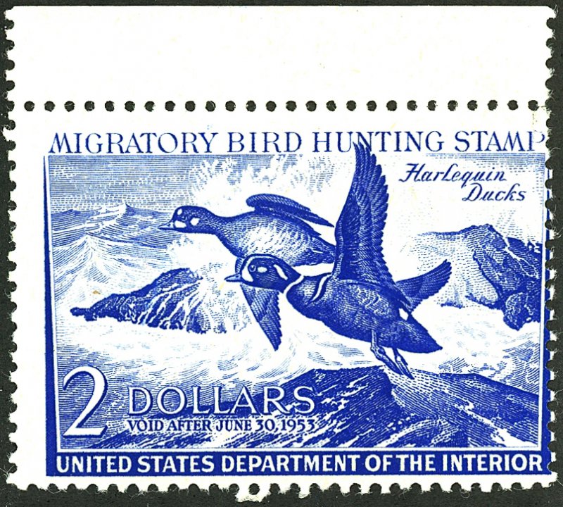 U.S. #RW19 MINT MARGIN SINGLE OG NH