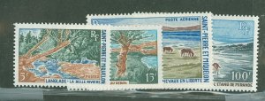 St. Pierre & Miquelon #383-384/C41-C42 Unused Single (Complete Set)