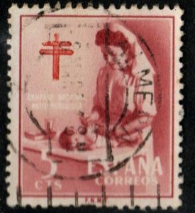 SPAIN Scott RA34 Used  Nurse stamp
