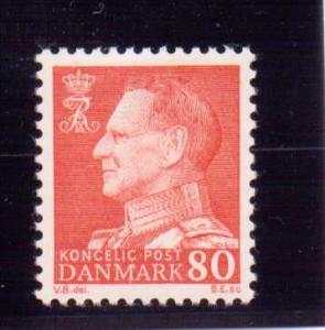 Denmark  Scott#  392  MH