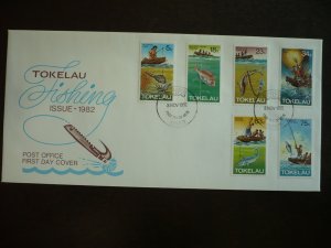 Stamps - Tokelau Islands - Scott# 85-90 - First Day Cover