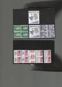 5  MAJOR COIL PAIR EFOs IMPERF, MISSING INK, MISPERF MNH $125+