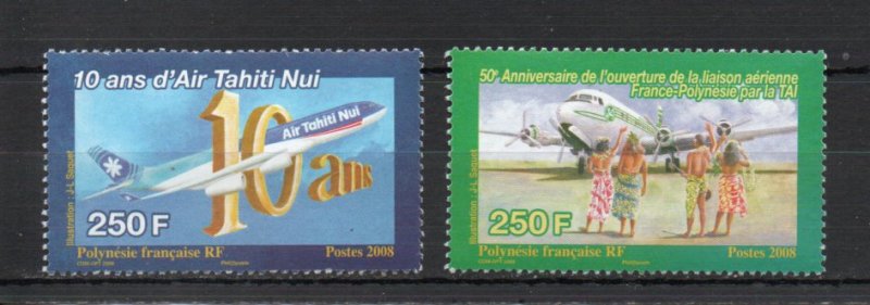 French Polynesia 985-986 MNH