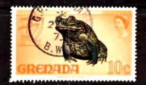 Frog, Giant Toad, Grenada stamp SC#300 used