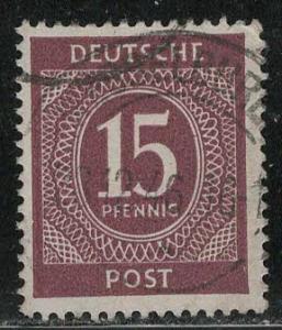 Germany AM Post Scott # 540, used