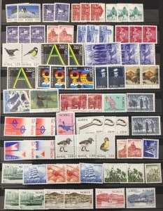 NORWAY Mid/Modern MNH Collection (Aprx 550 Items) ( TK151 