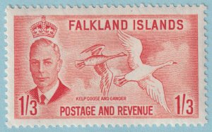 FALKLAND ISLANDS 116  MINT HINGED OG * NO FAULTS VERY FINE! - LPP