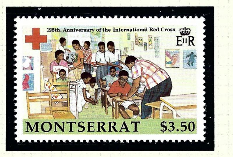 Montserrat 702 MNH 1988 Red Cross