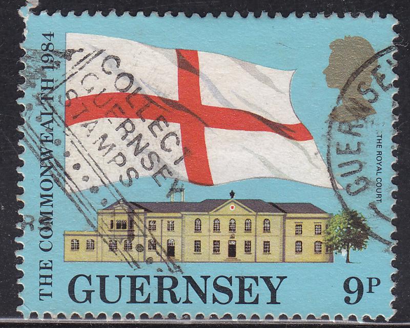 Guernsey 279  Links with the Commonwealth 1984