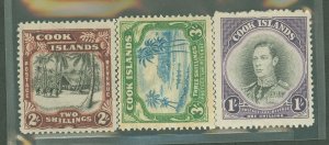 Cook Islands #113-114/122