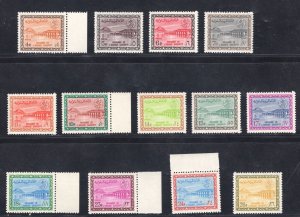 MOMEN: SAUDI ARABIA #289/308 1965-70 NO WMK SAUD CARTOUCHE MINT OG NH LOT #65615