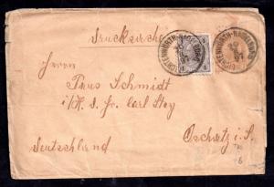 Austria 1897 Uprated Postal Stationery Cover to Germany WS11896