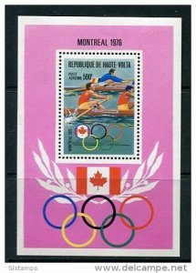 Burkina Faso 1976 Souvenir Sheet Sc  C23 MNH Olympic Games Montreal