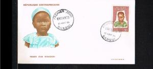 1964 - Central Africa FDC/Cover - Childhood [DH026]