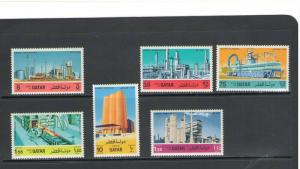 QATAR: Sc. 454-59 / **VARIOUS INDUSTRIES** / Complete  Set / MNH-CV:$36+