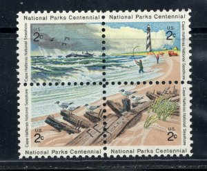 1448-1451 * CAPE HATTERAS * NORTH CAROLINA * US Postage Stamp Block MNH