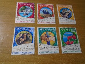 New Zealand  #  1452-57  MNH