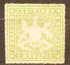 A3966   WURTTEMBERG   Used # 41                 CV$ 45.00