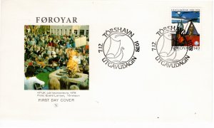 Faroe Islands 1978 Sc 41 FDC 5