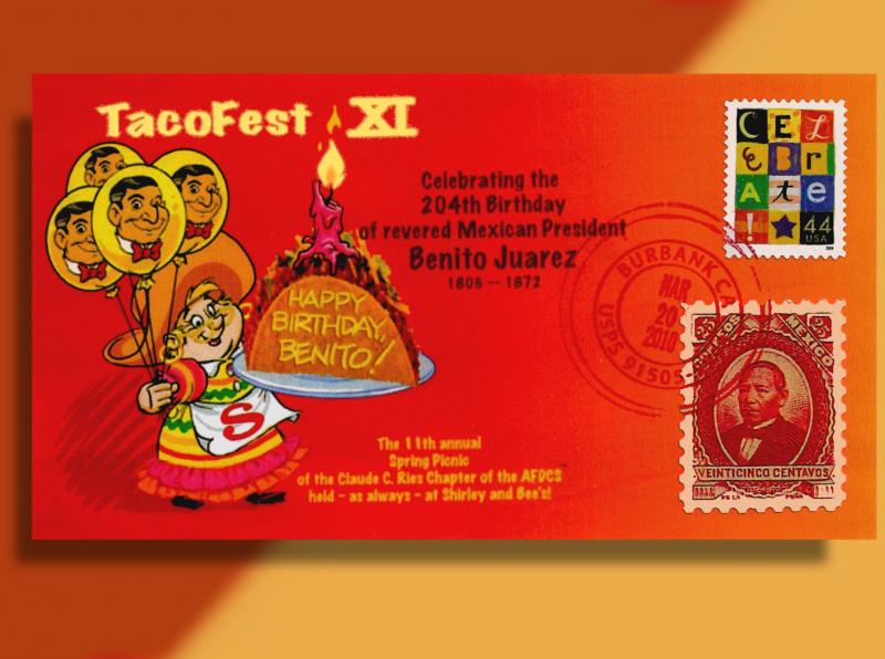 TacoFest XI in 2010 Celebrates Mexican Icon Benito Jaurez' Birthday