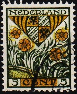 Netherlands. 1927 5c+3c S.G.360A Fine Used