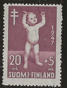 Finland  ^^ Scott # B86 - MH