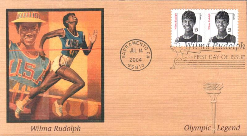 #3422 Wilma Rudolph Fleetwood FDC